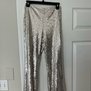 Open Edit Sequin Pants